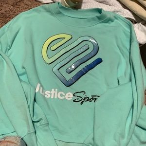 Justice Sport Sweatshirt little girls